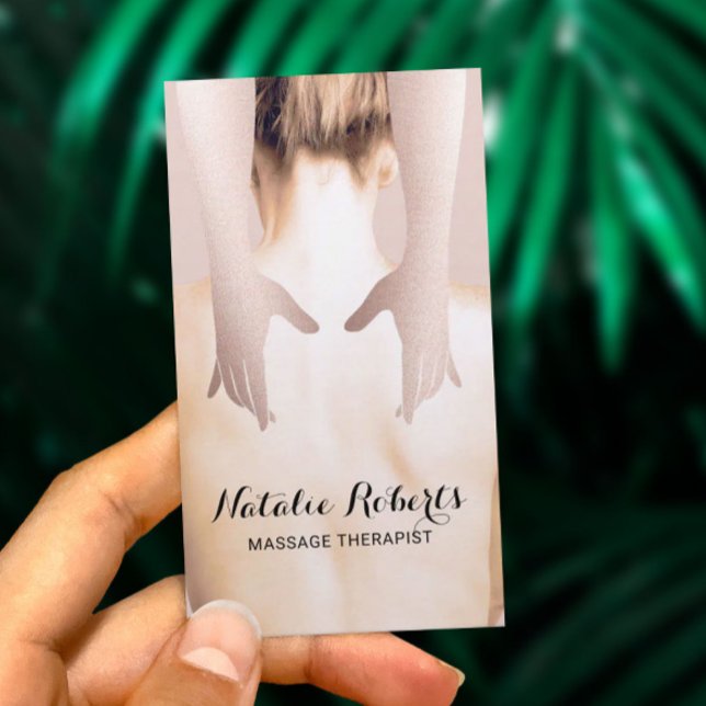 Massagetherapie Körperpflege Wellness-Center Chiro Visitenkarte (Von Creator hochgeladen)