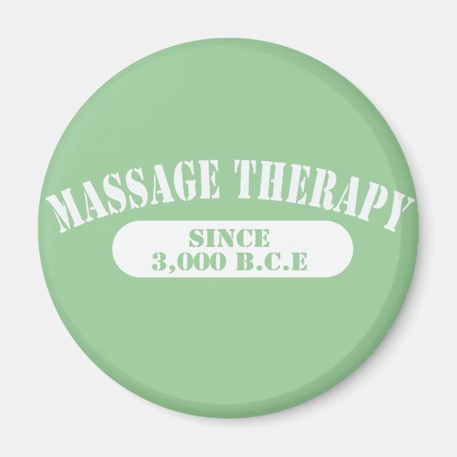 Massagetherapie seit 3.000 v.Chr. Magnet (Vorne)