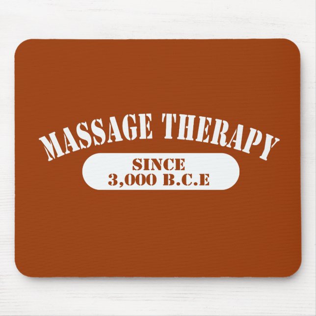 Massagetherapie seit 3.000 v.Chr. Mousepad (Vorne)