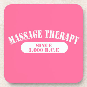 Massagetherapie seit 3.000 v.Chr. Untersetzer