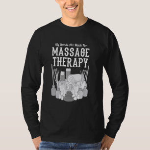 Massagetherapie Sonnige Körperbehandlung T-Shirt