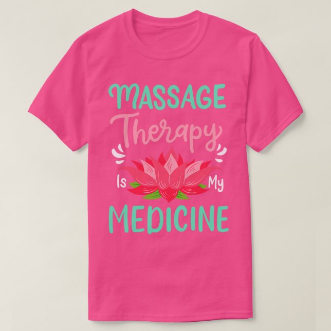 Massagetherapie T-Shirt (Design vorne)