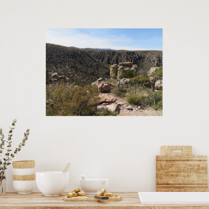Massai Point im Chiricahua National Monument Poster