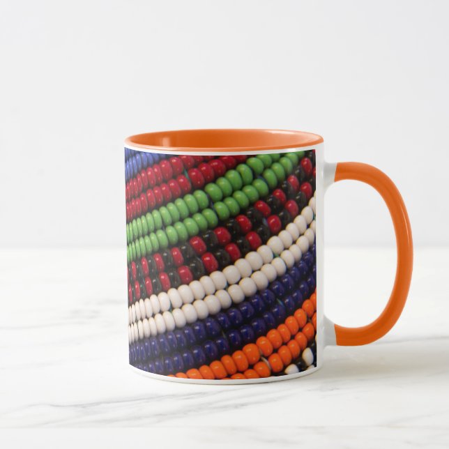 Massai Tribal Beat Pattern Tasse (Rechts)