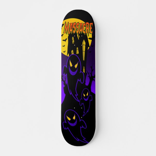 Massaker: Skateboard-Deck Skateboard (Vorne)