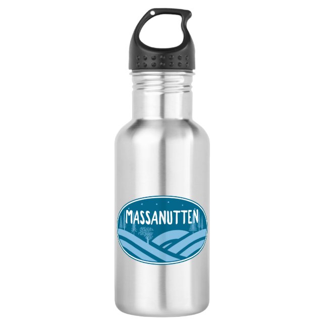 Massanutten Resort Virginia Außenbereich Edelstahlflasche (Vorderseite)