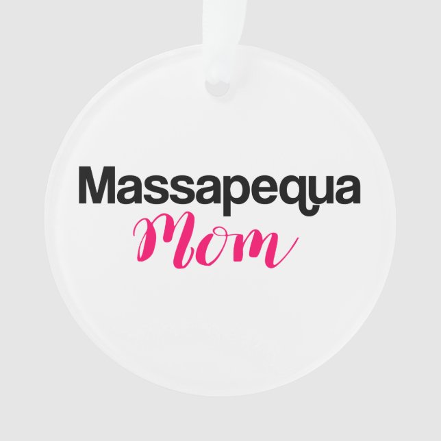 Massapequa-Mama Ornament (Vorderseite)