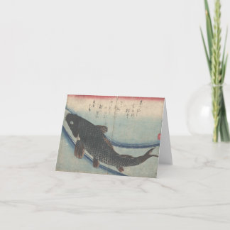 Masse der Fische: Koi - notecard Karte