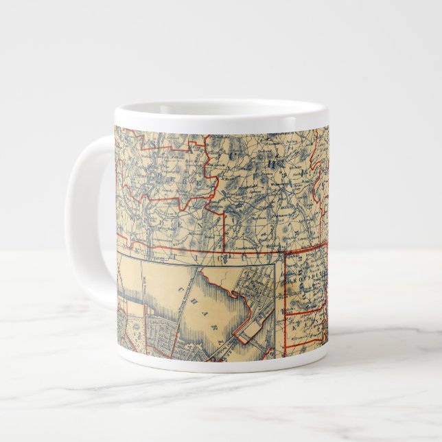Masse, RI Jumbo-Tasse (Vorderseite Links)