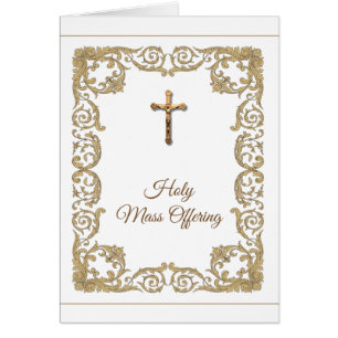 Massen-anbietengoldkruzifix-Beileids-Beileid