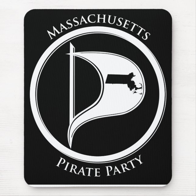 Massenpiraten-Mausunterlage-Dunkelheit Mousepad (Vorne)