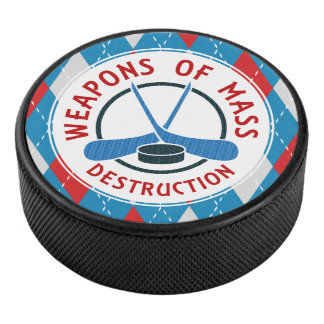 Massenvernichtungswaffen Hockeypuck Eishockey Puck