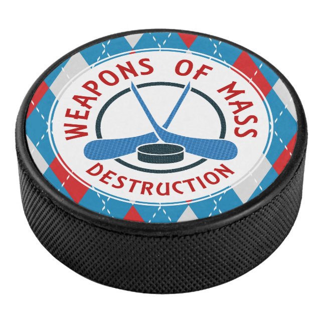 Massenvernichtungswaffen Hockeypuck Eishockey Puck (3/4)