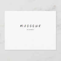 Masseur Massage