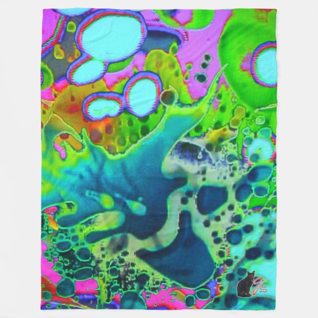 Masseuse Juice Fleece Blanket (Vorderseite)