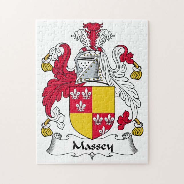 Massey Familienwappen (Vertikal)