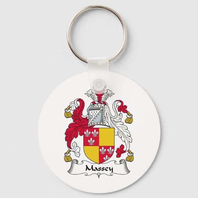 Massey Familienwappen Schlüsselanhänger (Vorderseite)