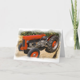 Massey Ferguson Carte de remerciements