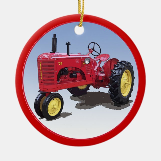 Massey Harris Model 22 Keramikornament (Vorne)