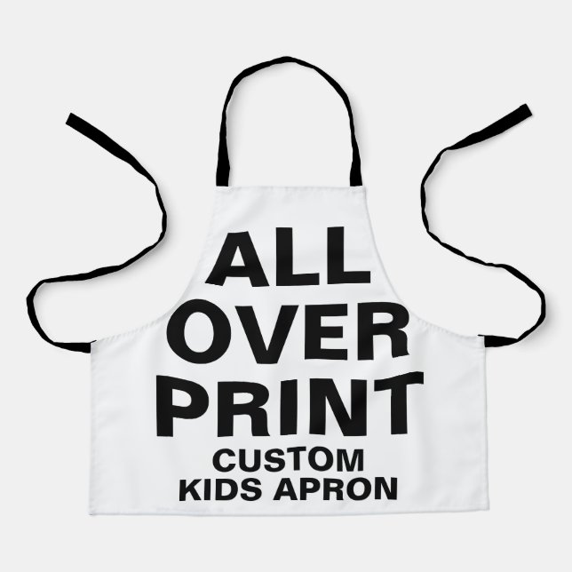 Maßgeschneidert für alle Print-Kids Kleine Schürze (Vorderseite)