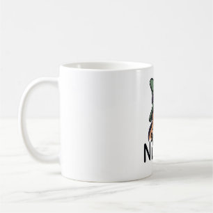 Maßgeschneidert für Kaninchenfans Ein Spooky Nurse Kaffeetasse