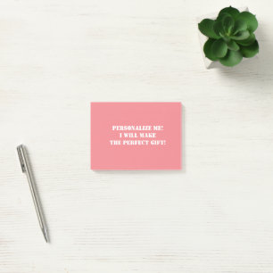 Maßgeschneidert, personalisiert für z.B. Büro, Sch Post-it Klebezettel