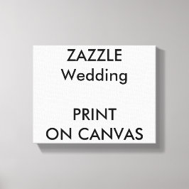 Maßgeschneiderte 10" x 8" gezackte Leinwand drucke