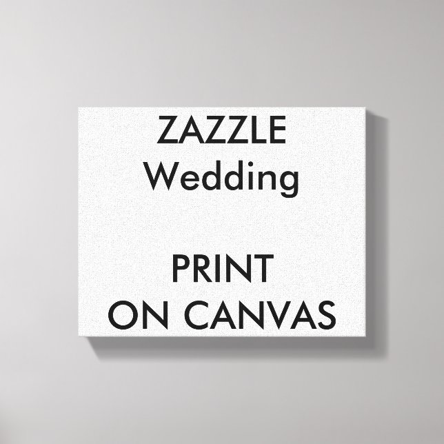 Maßgeschneiderte 10" x 8" gezackte Leinwand drucke (Vorderseite)