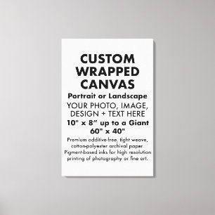 Maßgeschneiderte 24" x 36" PREMIUM WRAPPED CANVAS  Leinwanddruck