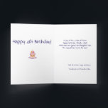 Maßgeschneiderte "3D" Great Grandson Birthday Gedi Ankündigung<br><div class="desc">Personalisieren Sie Ihr eigenes Jahr, Gruß und sogar Ihr Gedicht für Ihren Urenkel. Sie sind harte Karten zu finden, aber nicht hier! Der Cartoon Dinosaurier im ansprechenden 3D-Stil (nur 3D-Kunstwerke, kein echtes 3D, und es braucht keine Brille) ist perfekt für den kleinen Liebhaber. Personalisieren Sie es mit unserem Design-Tool auf...</div>