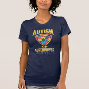 Maßgeschneiderte Abstimmung zwischen Autismus und  T-Shirt