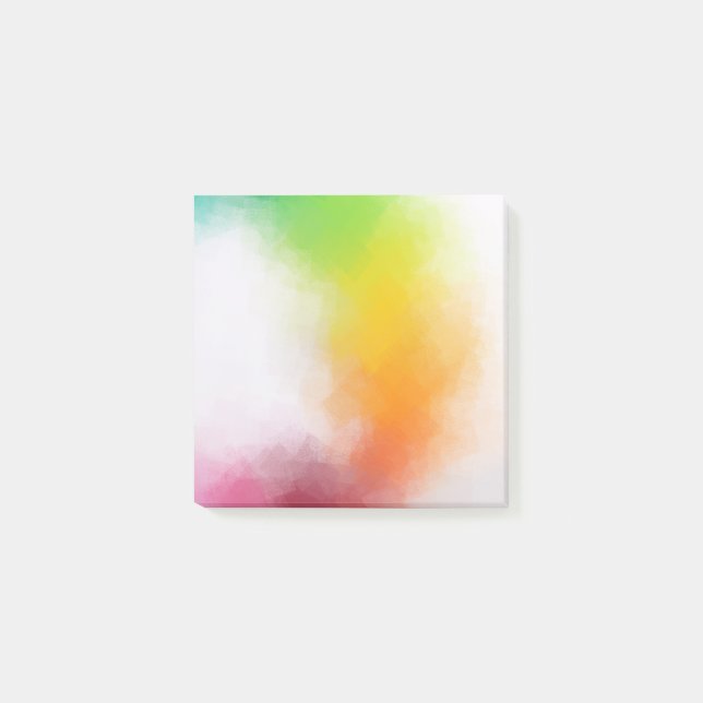 Maßgeschneiderte Abstrakte Kunstvorlage Post-it Klebezettel (Vorderseite)