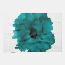 Maßgeschneiderte, aquamarine Blume