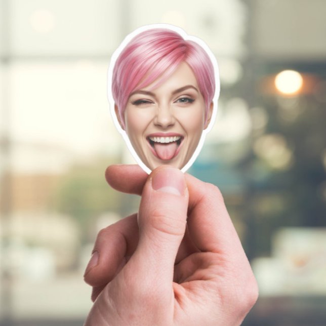 Maßgeschneiderte Aufkleber für die weibliche Gesic (Von Creator hochgeladen)