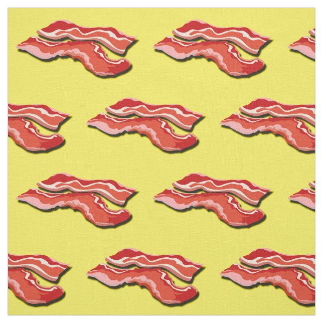 Maßgeschneiderte Bacon-Fabrik Stoff (Muster)