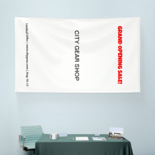 Maßgeschneiderte Banner und Zeichen   PVC & Vinyl 