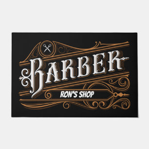Maßgeschneiderte Barber Doormat, Friseur-Shop Vin Fußmatte