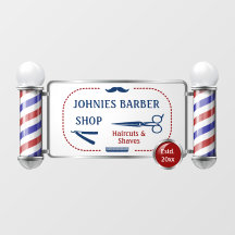 Maßgeschneiderte Barberholzgeschäfte
