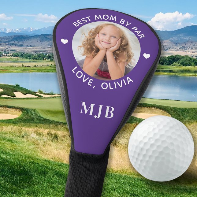 Maßgeschneiderte beste Mama je nach Art des Lila m Golf Headcover (Von Creator hochgeladen)