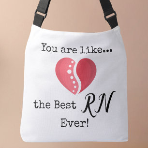 Maßgeschneiderte beste RN je Tasche, Crossbody Bag Tragetaschen Mit Langen Trägern
