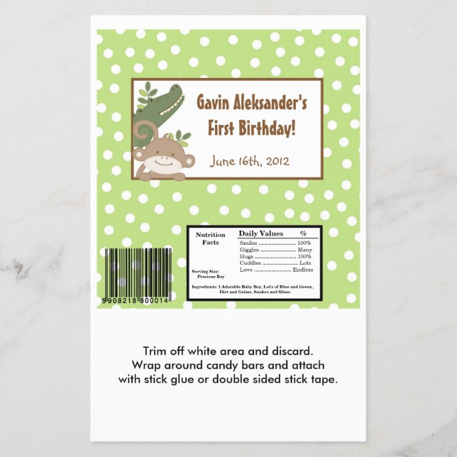 Maßgeschneiderte Bestellung - Krista Glass Flyer (Vorne)