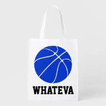 Maßgeschneiderte Blue Basketball MehrwegEinkaufsta