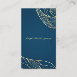 Maßgeschneiderte Blue Simple Business Card Visitenkarte