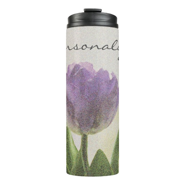 Maßgeschneiderte Blume Thermalwäscher Reisetasche Thermosbecher (Vorderseite)