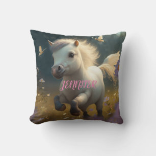 Maßgeschneiderte Blumenzwiebeln, fliegendes Pony Kissen