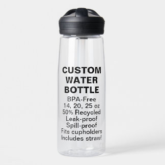 Maßgeschneiderte BPA BPS BPF Freie große Wasserfla Trinkflasche