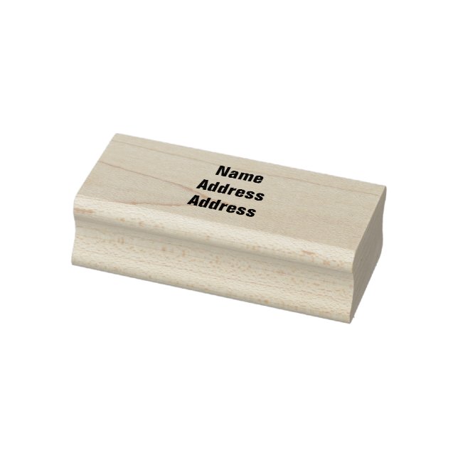 Maßgeschneiderte Briefmarke der Holzkunst Gummistempel (Stempel)