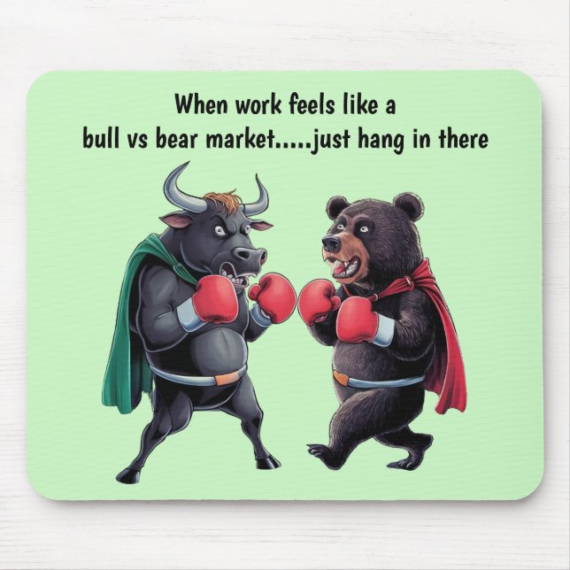 Maßgeschneiderte Bull and Bar Mousepad (Vorne)
