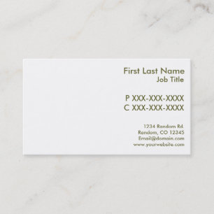 Maßgeschneiderte Business Cards für Obst und Gemüs Visitenkarte