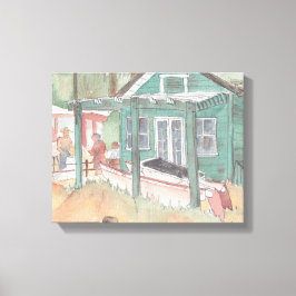 Maßgeschneiderte Canvas "Wasserfarben-Sketch/Krist Leinwanddruck